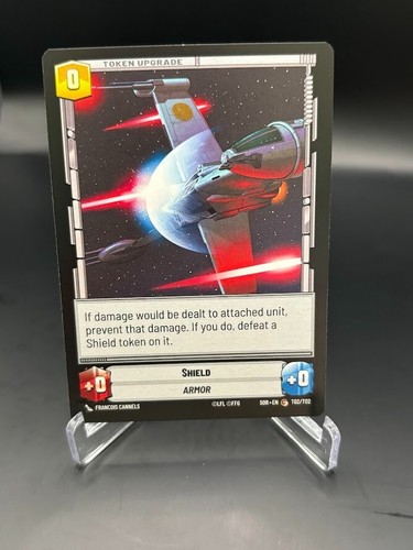 Command Center // Shield (23 // T02) Spark of Rebellion SOR (BASE) NM+ (SWU) - Picture 2 of 2