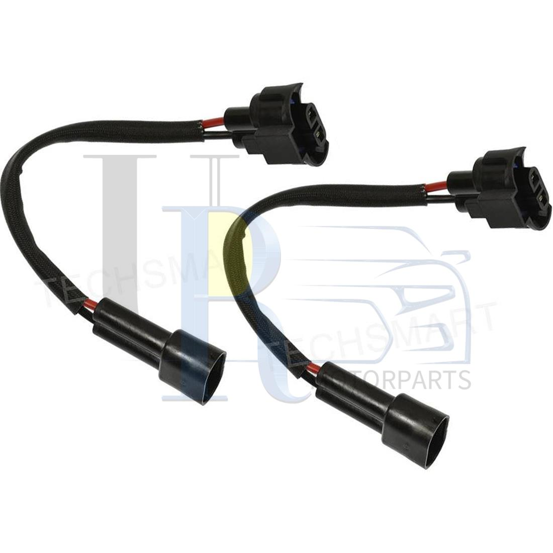 TechSmart Headlight Wiring Harness 2X for 2007 2008 2009