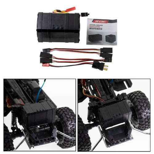 Dual Channel Engine Sound Simulator System 10 Sound Effects Standby For RC Car f - Picture 11 of 23