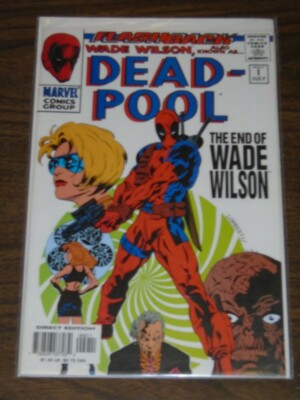 FLASHBACK DEADPOOL #1 MARVEL COMICS JULY 1997 NM (9.4)