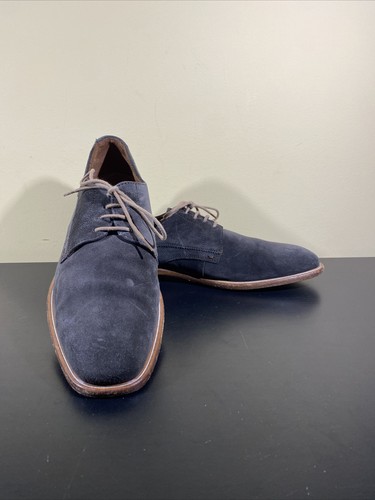 LLOYD GERMANY HADLEY Olive Lace up Suede Oxford Size 8 - Picture 3 of 11