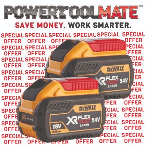 Dewalt DCB547 18V/54V FLEXVOLT XR Li-ion Battery (Twin Pack