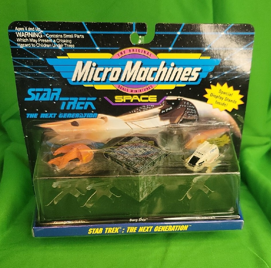 「スタートレック」マイクロマシーン４種（Ｃ） Star Trek The Next Generation Micro Machines Collection #4 - NEW