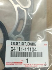 NEW GENUINE TOYOTA STARLET GLANZA ENGINE GASKET KIT EP91 04111-11104
