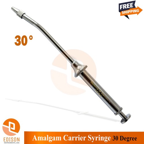 Dental Amalgam Filling Carrier Syringe 30° Restorative Instruments - Picture 2 of 2