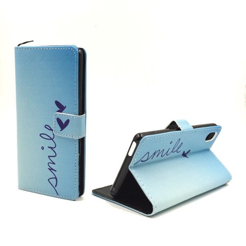 Etui Komórka Ochrona do Sony Xperia M4 Aqua Case Cover Pokrowiec Wallet Etui Bumper - Zdjęcie 4 z 6
