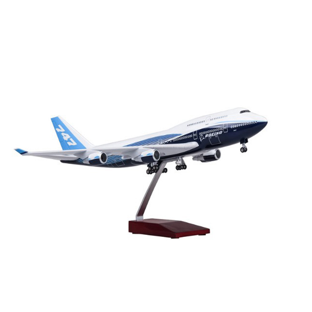 47CM Aircraft 1/150 Scale Air Boeing B747 Plane Airline Model with