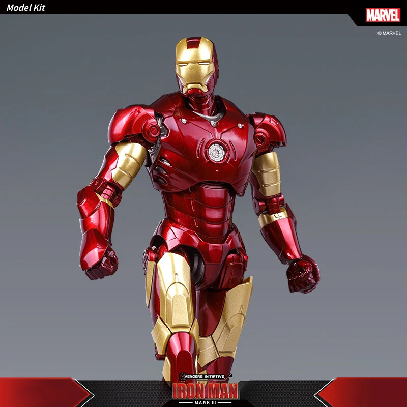 zd toys フィギュアーツ fondjoy アイアンマン セット FondJoy Marvel 1:12 Iron Man MK3 MarkIII Action Figure Collection