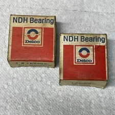 OEM DELCO 455502 DOUBLE ROW BALL BEARING (PAIR) MADE IN THE USA