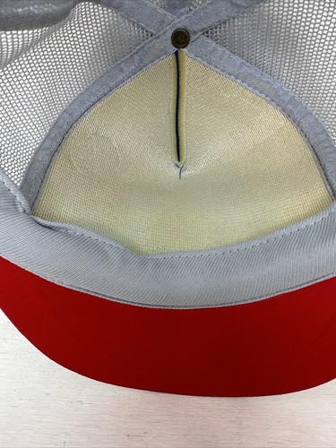 USA Express Mail Eagle Vintage Postal Uniform Snapback Hat 1980s 90s Trucker Cap - Picture 8 of 9