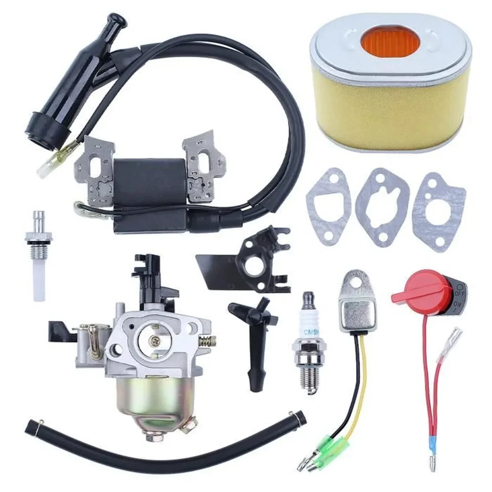 bobine allumage carburateur pr moteur Honda GX160 5,5 c GX200 6,5c bougie - Photo 2/4