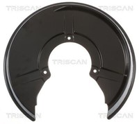 Triscan 8125 29266 Spritzblech, Bremsscheibe FüR Audi