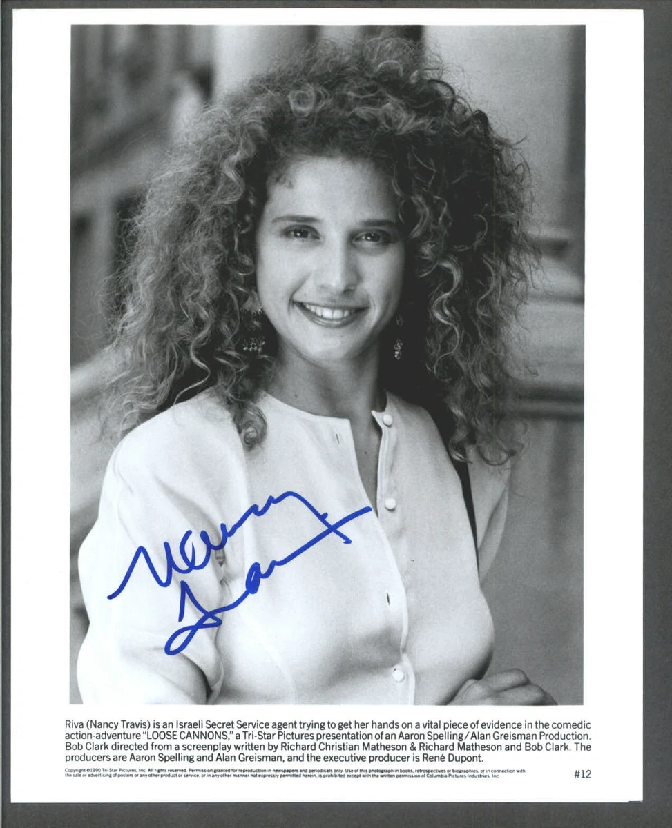 Nancy Travis - 8x10 Signed Autograph Movie Still - Loose Cannons | eBay