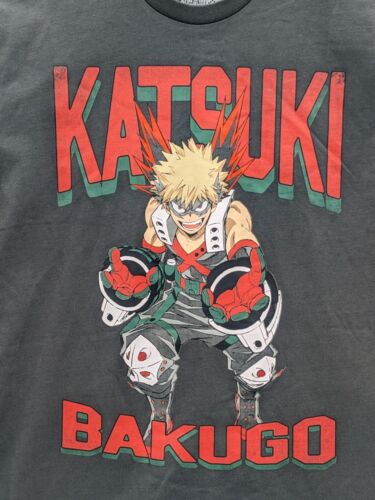 My Hero Academia Adult T-Shirt Size M Katsuki Bakugo Graphic Print Cosplay Anime - Picture 3 of 6