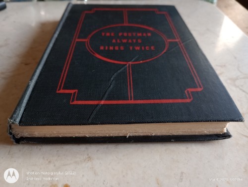 1934 GROSSET DUNLAP THE POSTMAN ALWAYS RINGS TWICE JAMES CAIN HC/HARDCOVER BOOK - Picture 2 of 7