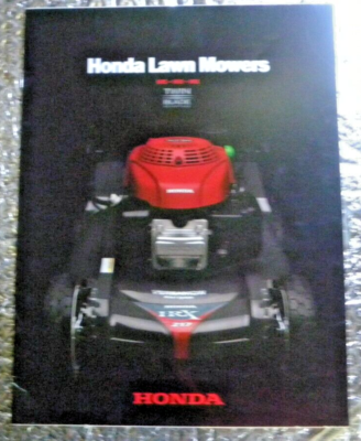 #ad Factory Dealership Specs Brochure Honda 2015 Push Lawn Mowers FREE SHIPPING $12.50