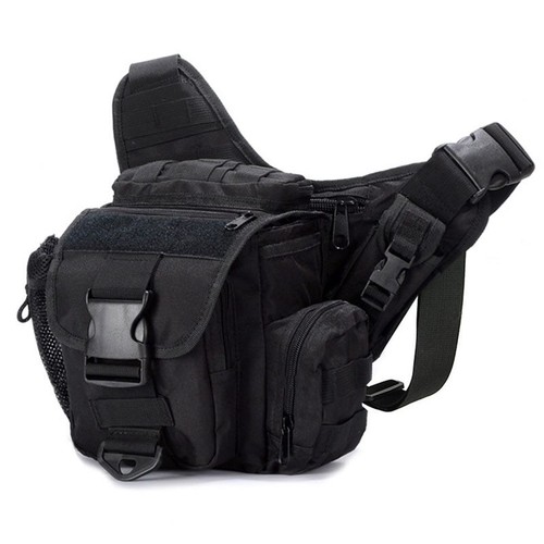 600D Tactical Shoulder Bag Men Outdoor Camera Bag Fishing Waist Pack Climbing