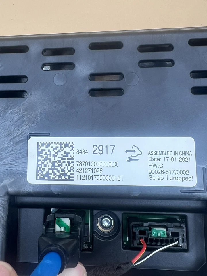 2021-2022 BUICK ENVISION NAVIGATION DISPLAY SCREEN 84842917 OEM - Image 3 of 4