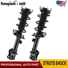 Pair Front Struts Shocks w/ Coil Springs Assembly For 2007 - 2014 Honda CRV 2.4L