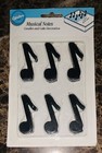 Vintage Wilton Musical Notes Birthday Candles Cake Top Set Of 6 New Sealed 1992
