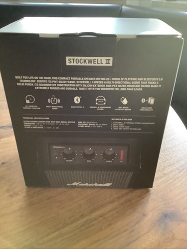 Lautsprecher MARSHALL Bluetooth Box - Bild 3 von 3