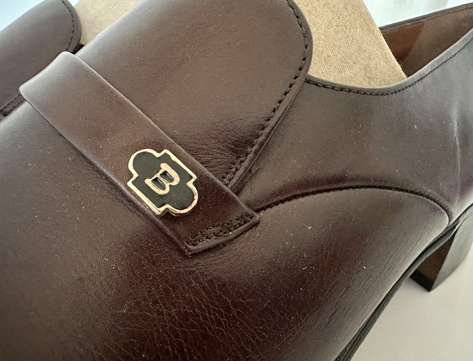 Never Worn Vintage Men's Shoes BALLY SWITZERLAND Leather Loafers