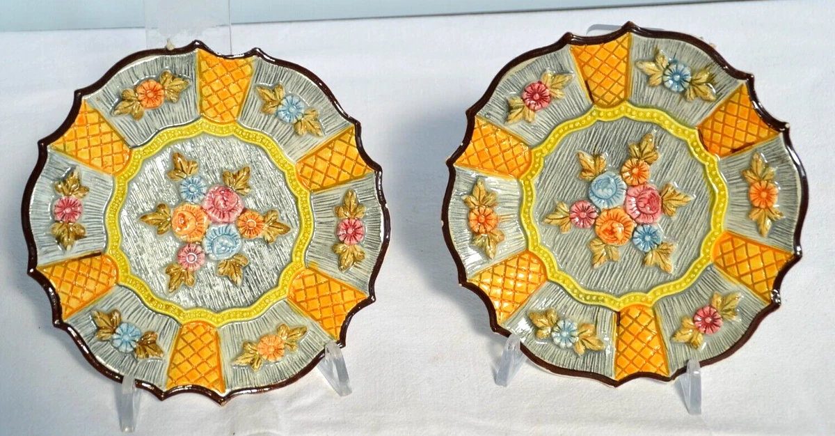 Piatto Decorativo Porcellana Bandiera Arabia Saudita - 25,4 Cm, Dipinto A Mano, Stile Vintage, Lusso Per Collezionisti