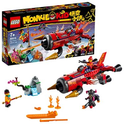 LEGO 80019 Red Son's Inferno Jet 2021 Monkie Kid New in box