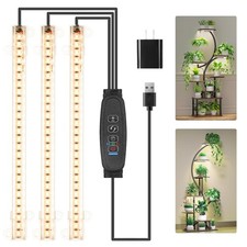 LED Grow Light Strips Full Spectrum 3000K, 78 LED for Indoor Plants