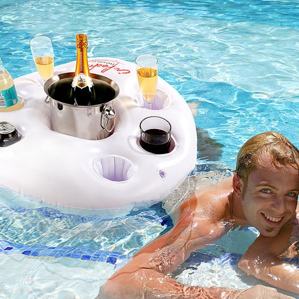 Monsterzeug Aufblasbarer GeträNkehalter FüR Pool - Schwimmende Poolbar-image