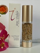 Jane Iredale Liquid Minerals Foundation Full Size 30ml LATTE  New In Box
