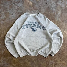 NFL Tennessee Titans Super Bowl AFC Grey Reprint Sweatshirt AN57677