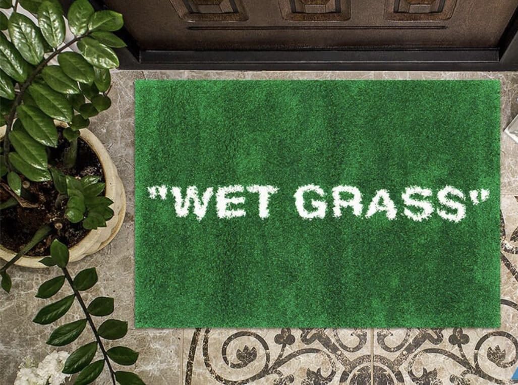Wet Grass Rug - Tufted Hypebeast Decor - Handmade & Premium - 32 * 20in (80 *