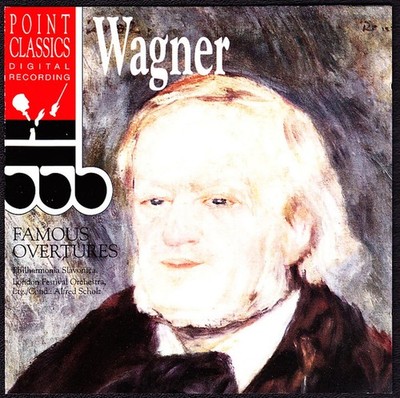 Richard Wagner Famous Overtures CD Made in Germany - Alfred Scholz