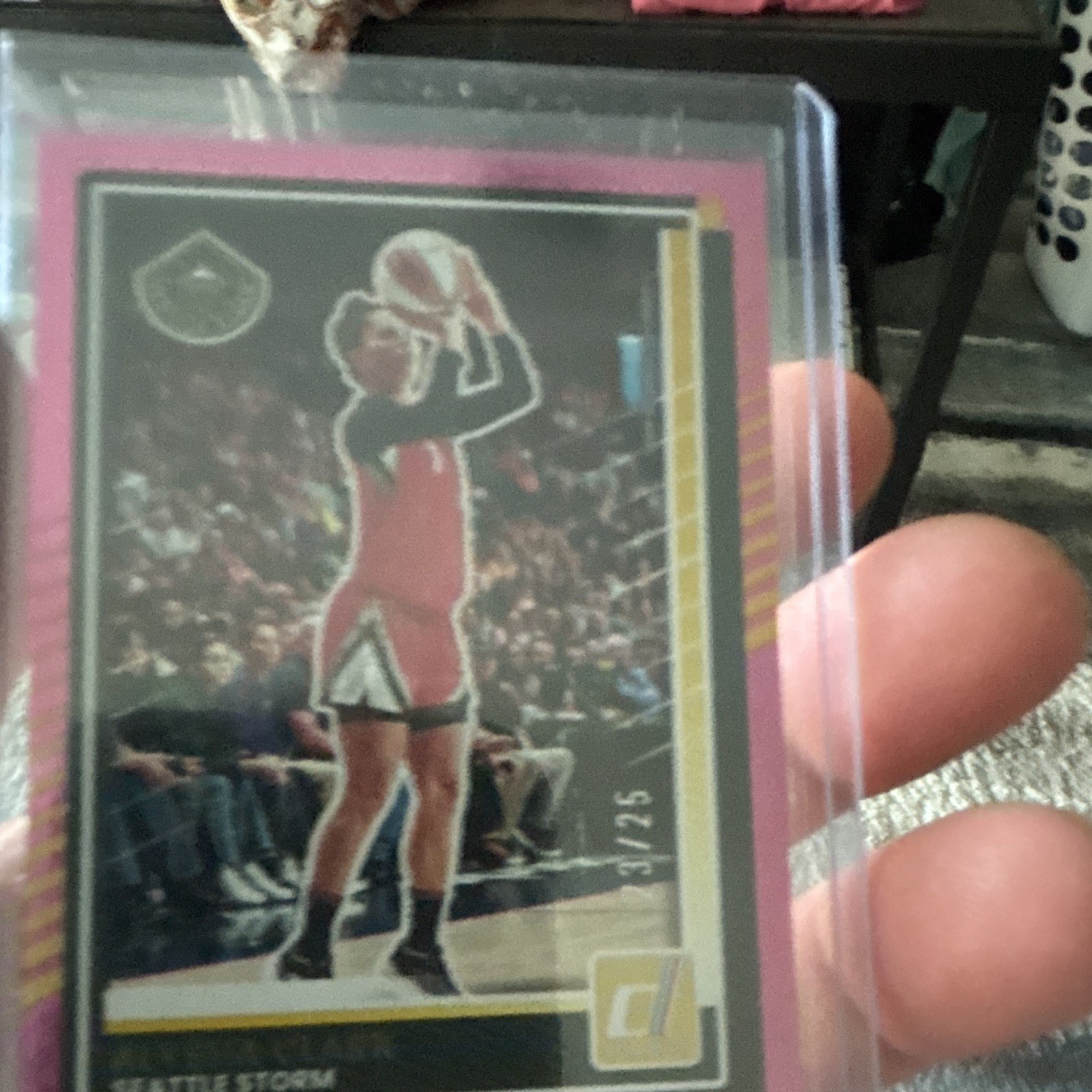 2025 Panini Donruss WNBA Alysha Clark Pink 23/25
