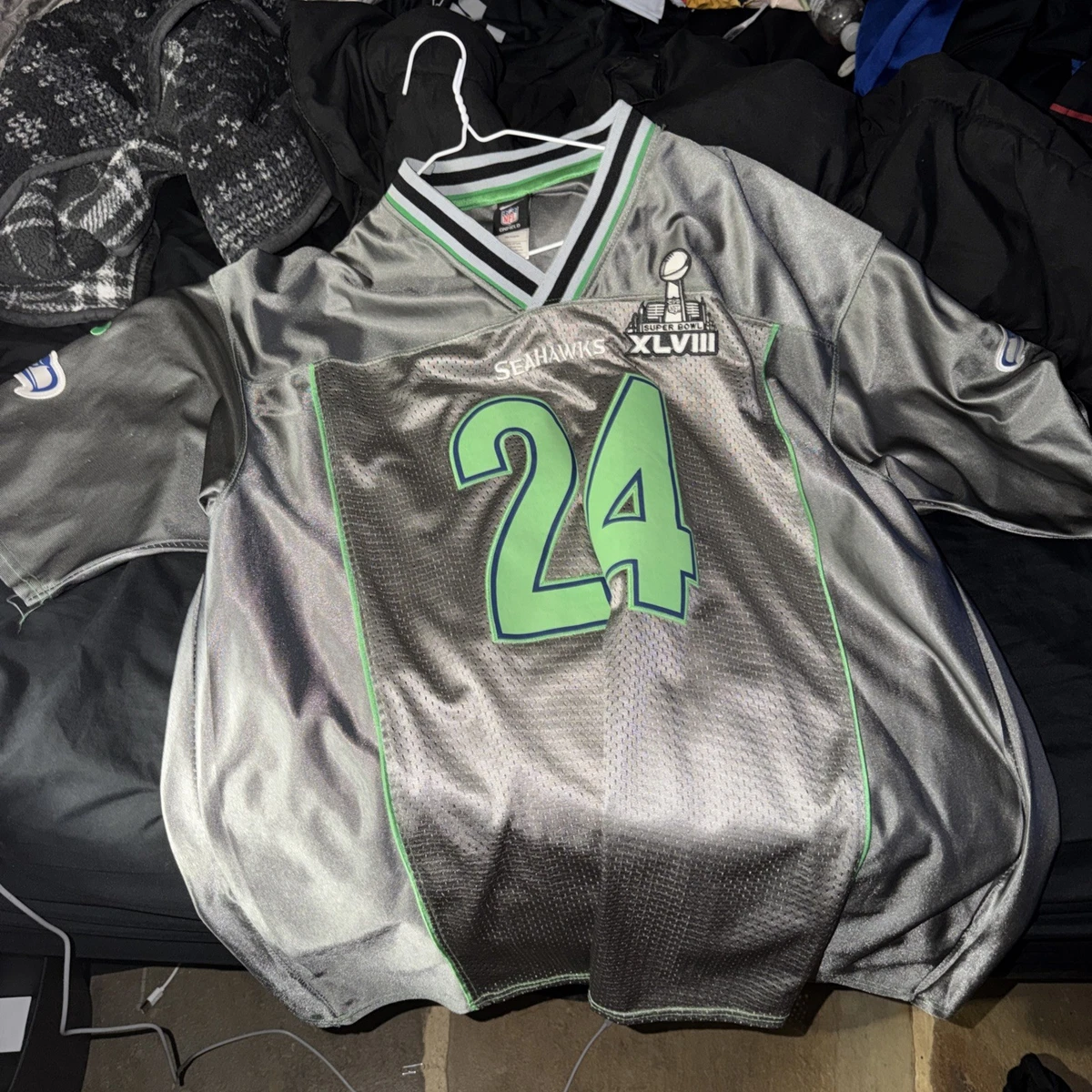 Marshawn Lynch Super Bowl NFL Jerseys for sale | eBay