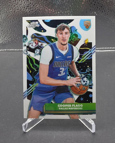 Cooper Flagg [White Hole Refractor] #12 2025 Topps Cosmic Chrome card