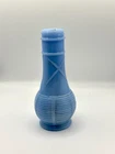 Vintage Jeannette Delphite Blue Milk Glass Votive S&P Shaker