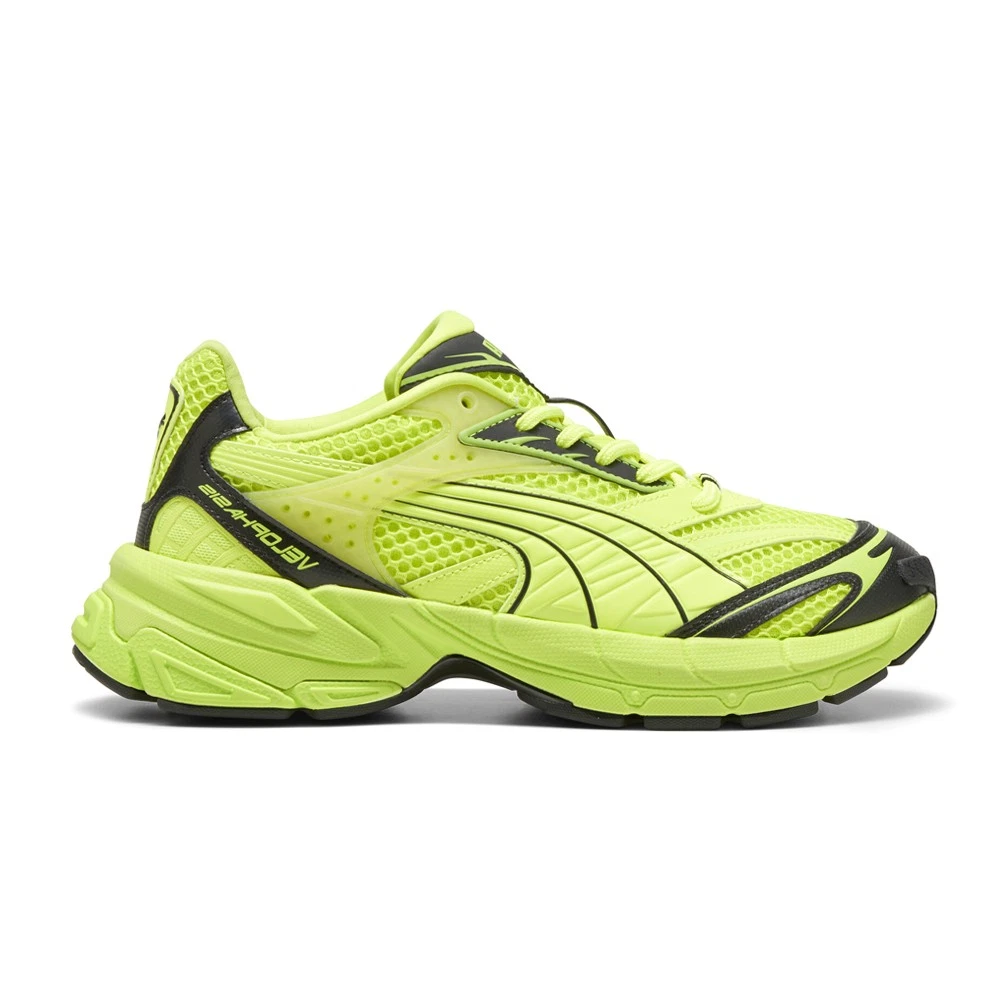 PUMA Velophasis Lace Up Mens Green Sneakers Casual Shoes 39647905