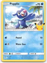 Popplio 23/25 McDonald's 25th Anniversary Promo