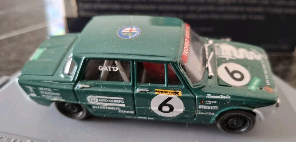 PROGETTO K TROFEO GIULIA 1994-Pilota GATTI, TF 06, scala 1/43, MINT IN BOX - Immagine 2 di 4