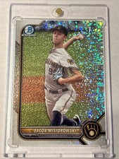 2022 1st Bowman Chrome Jacob Misiorowski Sparkle Speckle #BDC-132