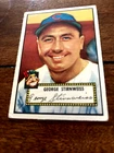 1952 Topps #217 George Stirnweiss Cleveland Indians