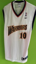 Golden State Warriors NBA Basketball Jersey #10 Mike Dunleavy Reebok M