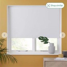 Set of 2 Argos Home Blackout Roller Blind - White - 90x160cm 726/3242