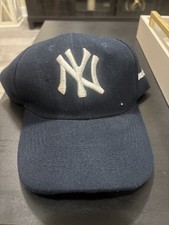 MLB New York Yankees Cap Adjustable Navy Hat Vintage