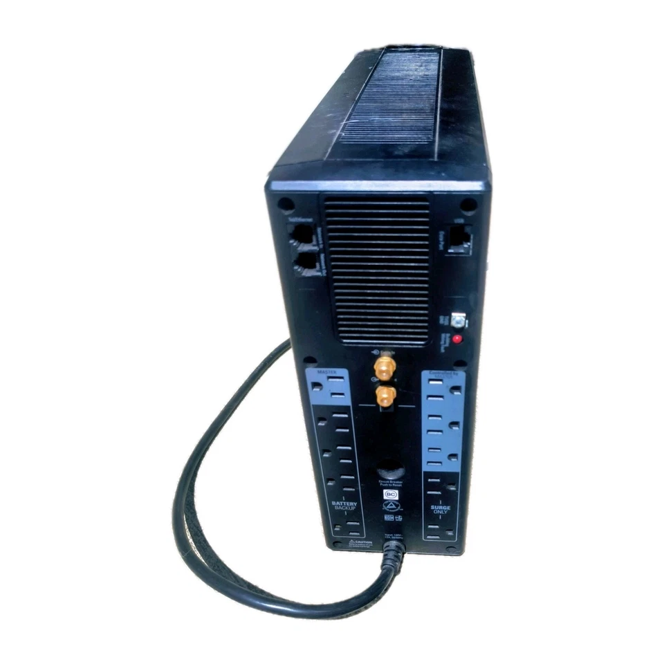 APC Back-UPS XS 1500 BX1500G 1500VA 865W 120V 10-Outlet LCD UPS Untested - Image 2 of 4