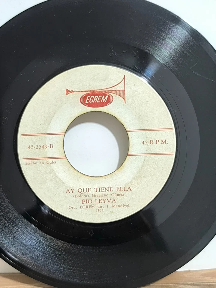 PIO LEIVA-ORQUESTA EGREM-AY QUE TIENE ELLA BOLERO MONTUNO CUBA LISTEN 🎵🎵 - Image 3 of 4
