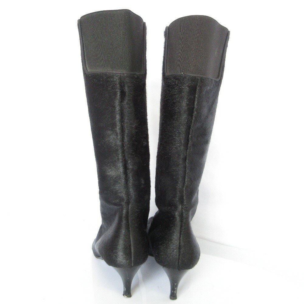 Louis Vuitton Long Boots Shoes EU 38.5 US 8.5 Black Authentic thumbnail 20