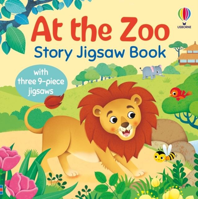 At the Zoo Story Jigsaw Book by Federica Iossa Board book